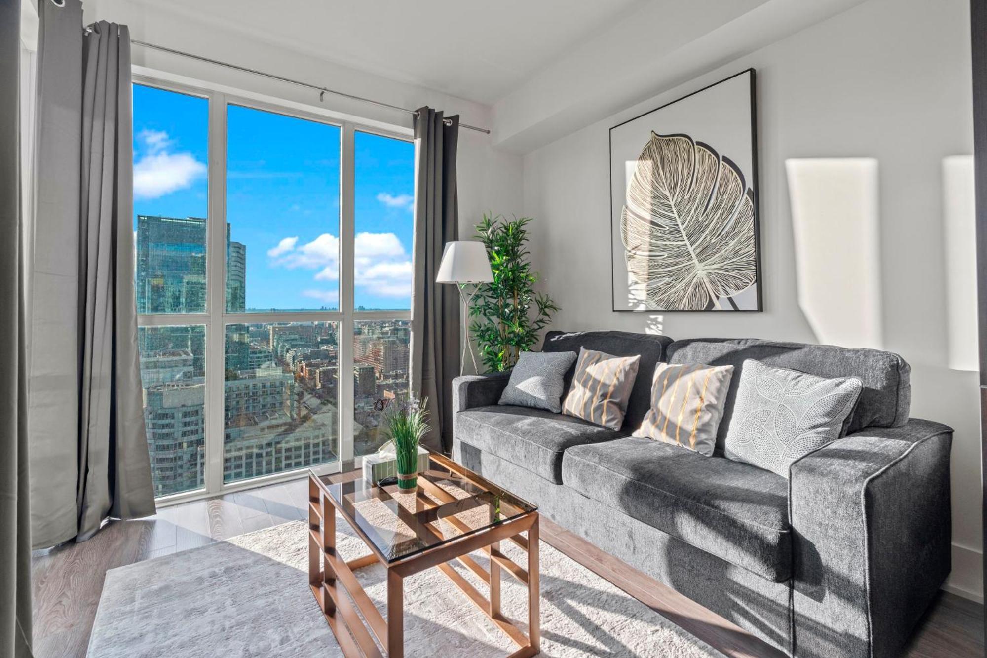 Globalstay Modern Downtown Apartment Торонто Экстерьер фото