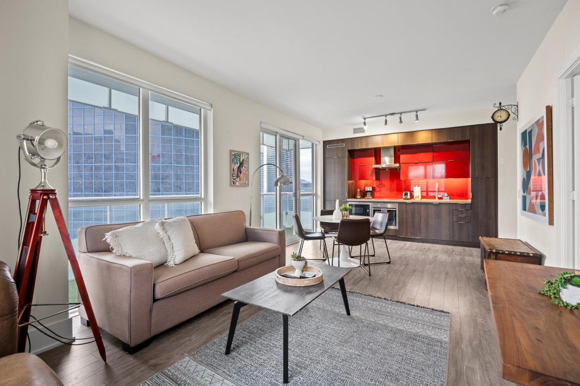 Globalstay Modern Downtown Apartment Торонто Экстерьер фото